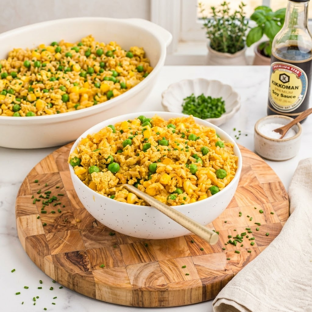 12-Minute Tofu Fried Rice